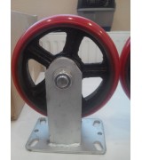 RXDP200 Колесо сверхбольшегрузное полиуретановое не поворотное диаметр 200 нагрузка 900 кг